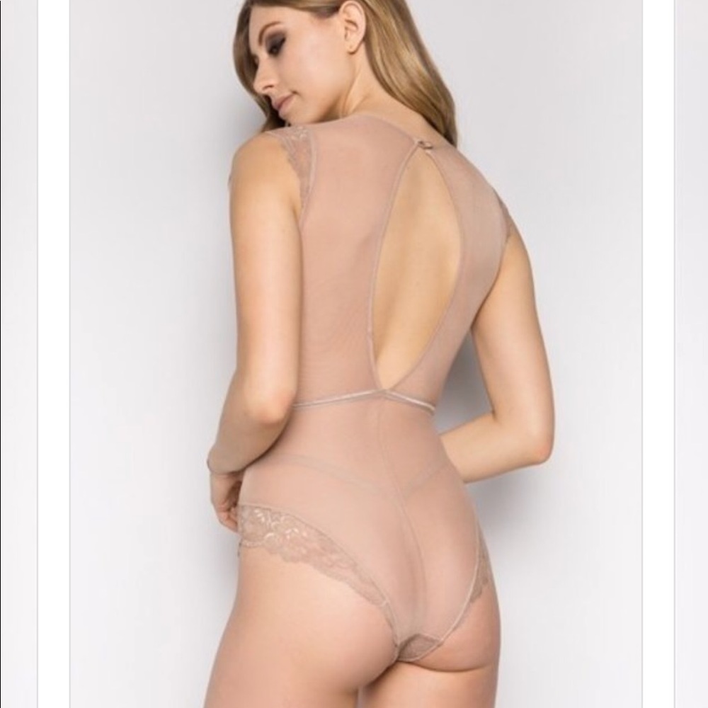 Romantic Lace Mesh Bodysuit